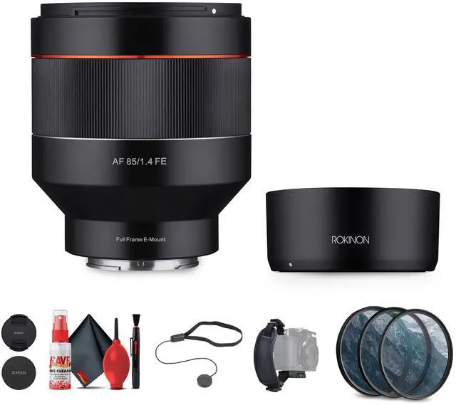 Main image of Rokinon AF 85mm f/1.4 Lens for Sony E Bundle