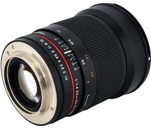 Alt view image 4 of 4 - Rokinon 24mm f/1.4 ED AS UMC Wide-Angle Lens for Sony Bundle