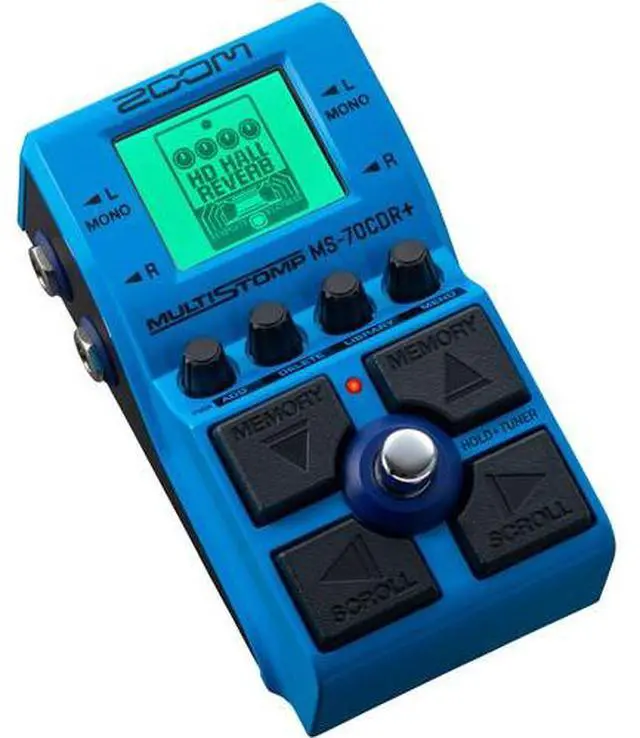 Alt view image 2 of 4 - Zoom MS-70CDR+ Multi-FX Pedal + MDR-7506 Stereo Headphones, Bundle
