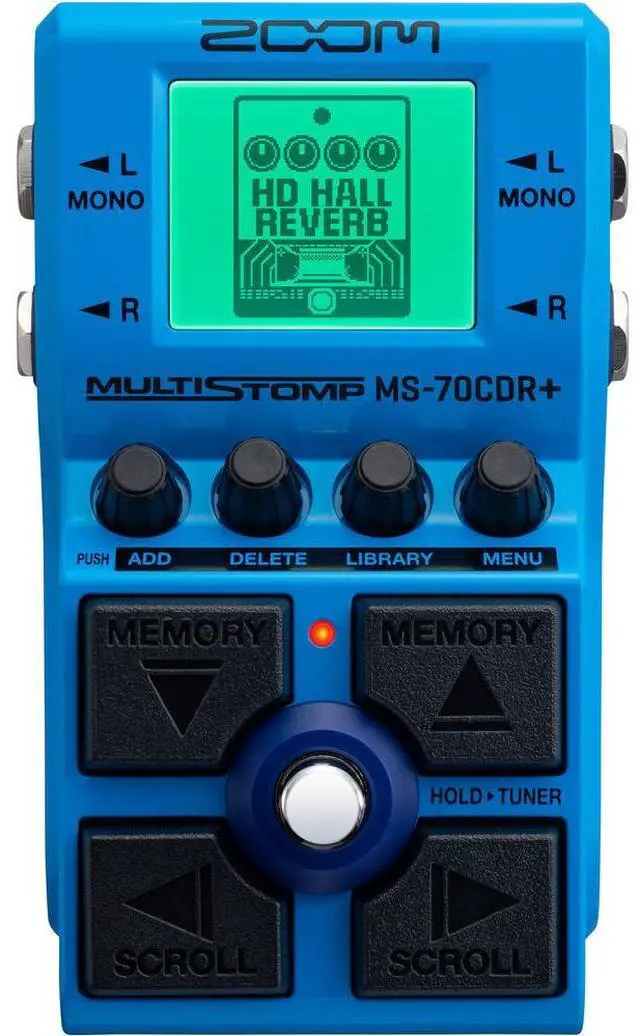 Alt view image 3 of 4 - Zoom MS-70CDR+ Multi-FX Pedal + MDR-7506 Stereo Headphones, Bundle