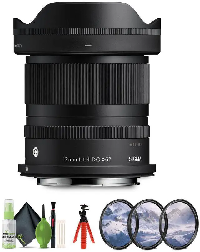 Main image of Sigma 12mm f/1.4 DC Contemporary (Canon RF) Bundle 2