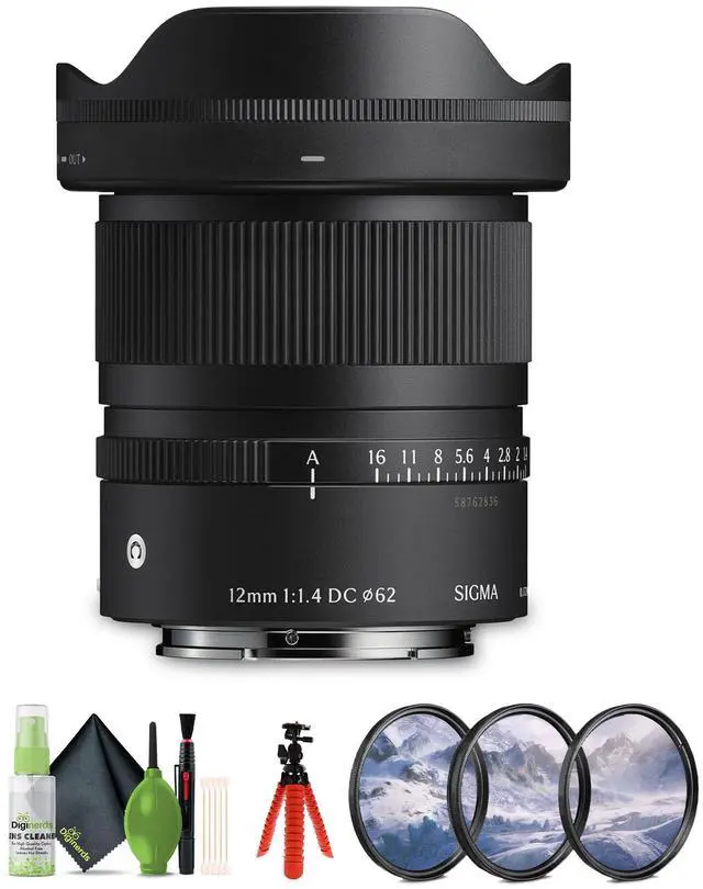 Main image of Sigma 12mm f/1.4 DC Contemporary (Sony E) Bundle 2