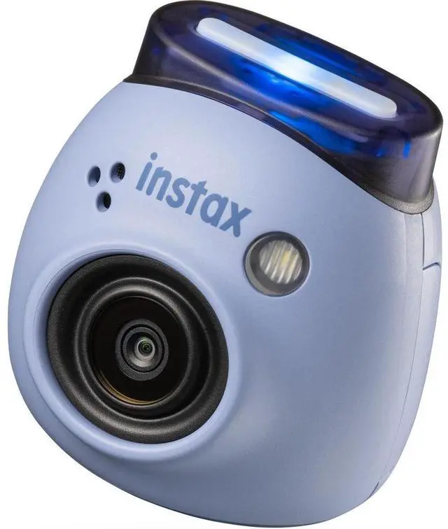 Alt view image 2 of 4 - FUJIFILM INSTAX PAL Digital Camera (Lavender Blue), MicroSDHC Memory Card