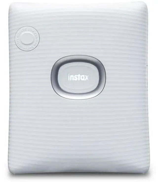 Alt view image 3 of 4 - FUJIFILM INSTAX SQUARE LINK Smartphone Printer (Ash White), Cleaning Cloth