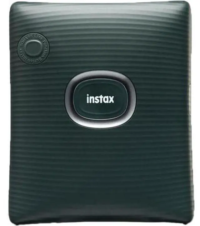 Alt view image 3 of 4 - FUJIFILM INSTAX SQUARE LINK Smartphone Printer (Midnight Green), Cleaning Cloth