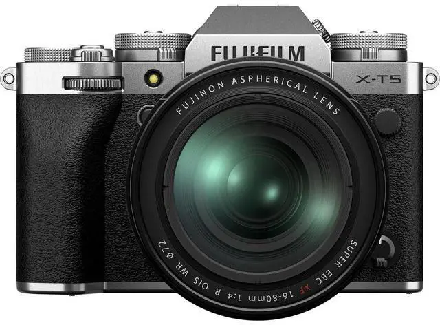 Alt view image 2 of 4 - Fujifilm X-T5 Mirrorless Digital Camera XF16-80mm Lens Kit - Black- Bundle+ More