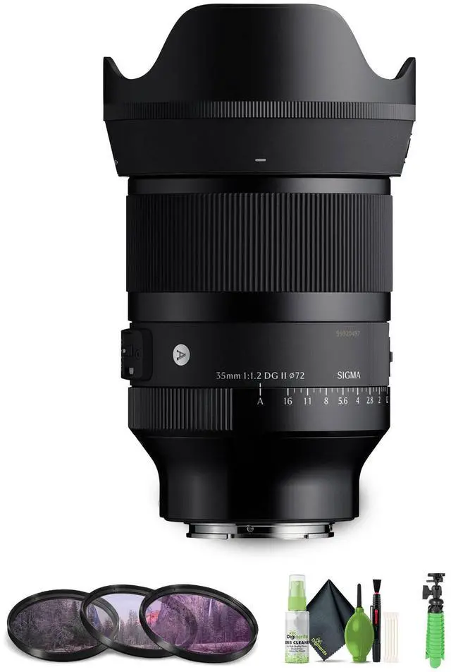 Main image of Sigma 35mm f/1.2 DG II Art Lens (Sony E) Bundle 2