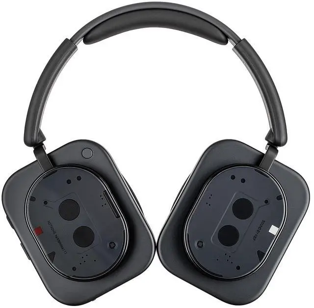 Alt view image 4 of 4 - Nothing Headphone (1) Hybrid Active Noise Cancelling Headphones, Wireless Over Ear Headphones with 6 MICS, Personalized Spatial Audio, Tuning by KEF, Up to 80 Hours Playtime, Bluetooth Headset Black