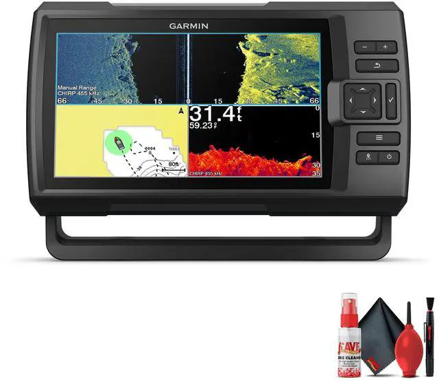 Main image of Garmin Striker Vivid 9sv, Vivid Scanning Sonar Color Palettes, Cleaning kit