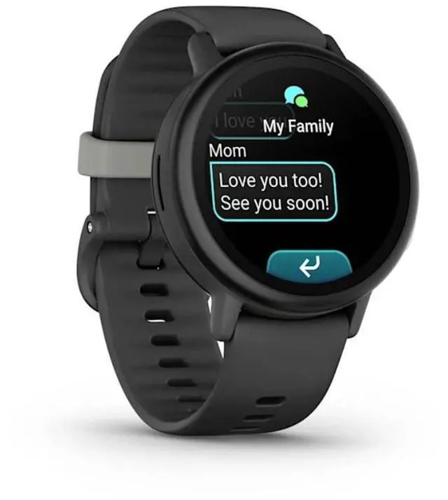 Alt view image 4 of 4 - Garmin Bounce 2, Kids Smartwatch, Slate Gray, USB (USA) ADAPTERS