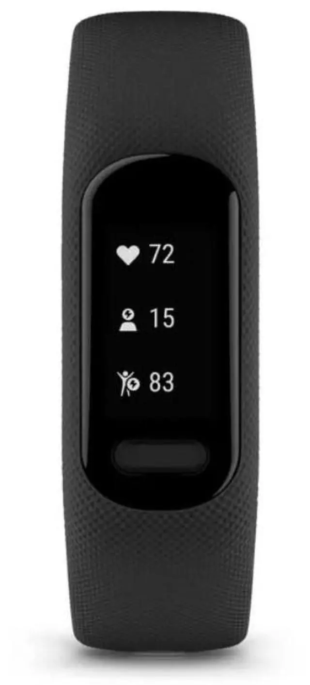 Alt view image 3 of 4 - Garmin vívosmart 5, Fitness Tracker, Black Large, USB (USA) ADAPTERS