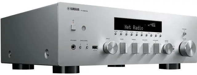 Alt view image 2 of 4 - Yamaha R-N600A 2.1-Channel Network A/V Receiver (Silver), Cleaning kit, Bundle
