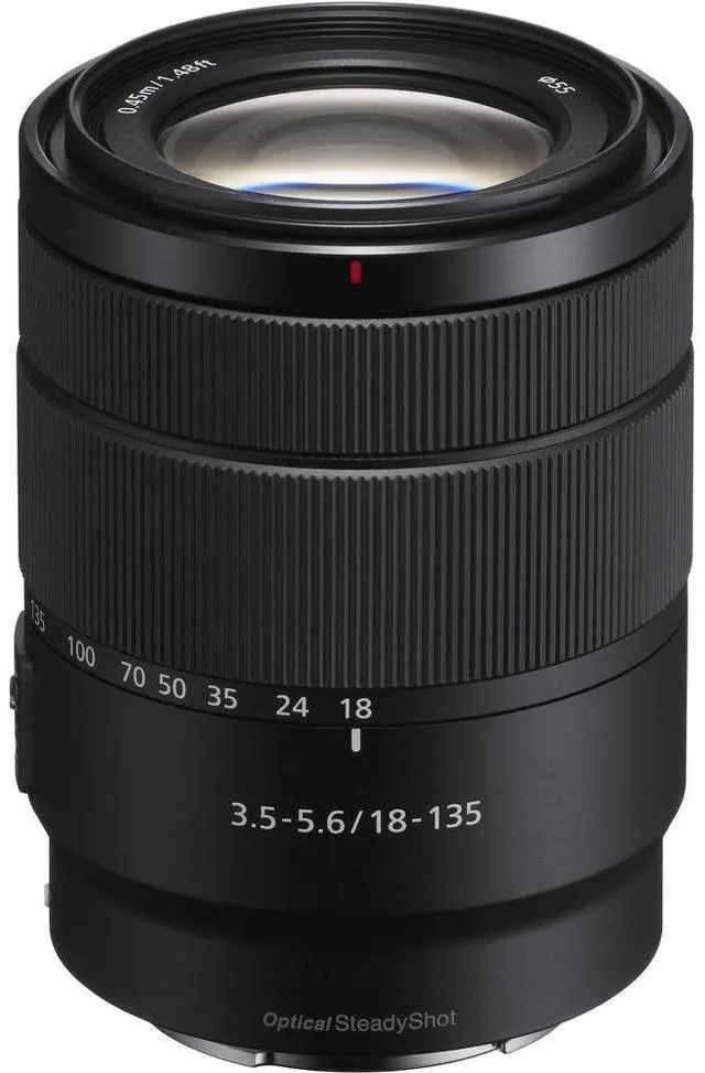 Alt view image 2 of 4 - Sony E 18-135mm f/3.5-5.6 OSS Lens + Filter Kit + BackPack + 64GB Card + More
