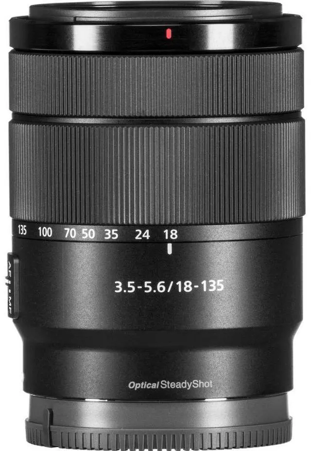 Alt view image 4 of 4 - Sony E 18-135mm f/3.5-5.6 OSS Lens + Filter Kit + BackPack + 64GB Card + More