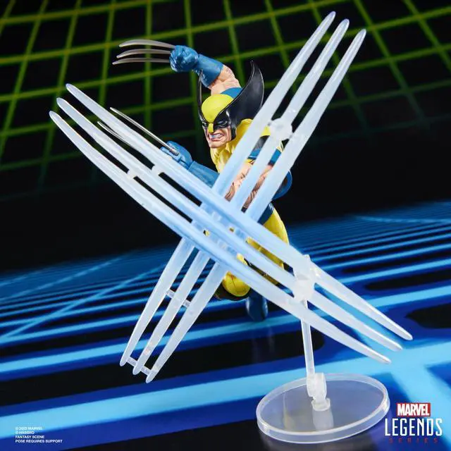 Alt view image 3 of 3 - Marvel Legends Series Gamerverse Wolverine vs Marvel's Silver Samurai, Retro Video Game -Inspired Collectible 6-Inch Action Figures