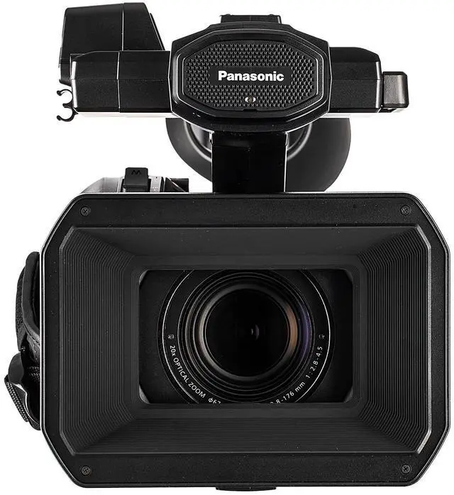 Alt view image 3 of 4 - Panasonic AG-X20ED / HC-X20 4K Professional Compact Camcorder with Rich Connectivity + 4K Monitor + More