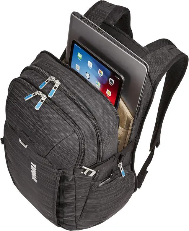 Alt view image 3 of 4 - Thule Construct Backpack - School, Work & Travel Bag - Padded Laptop Sleeve - Internal Organizational Pockets - Quick Access Front Pocket