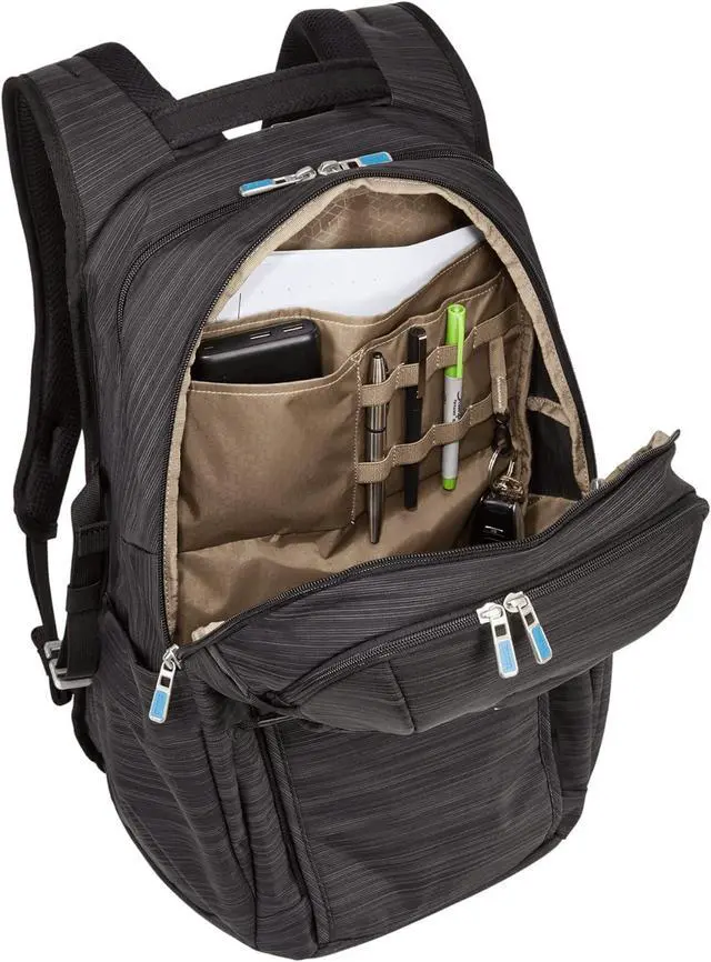 Alt view image 4 of 4 - Thule Construct Backpack - School, Work & Travel Bag - Padded Laptop Sleeve - Internal Organizational Pockets - Quick Access Front Pocket