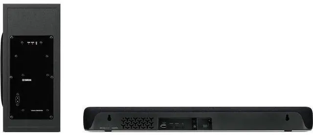 Alt view image 4 of 4 - Yamaha SR-C30A 90W 2.1-Channel Soundbar System, Stanley 33251 6-Outlet 2 USB 400 Joule Surge Protector, Black, Cleaning kit, Diginerds HDMI Cable Super High Qual Gold plated 6FT, Bundle