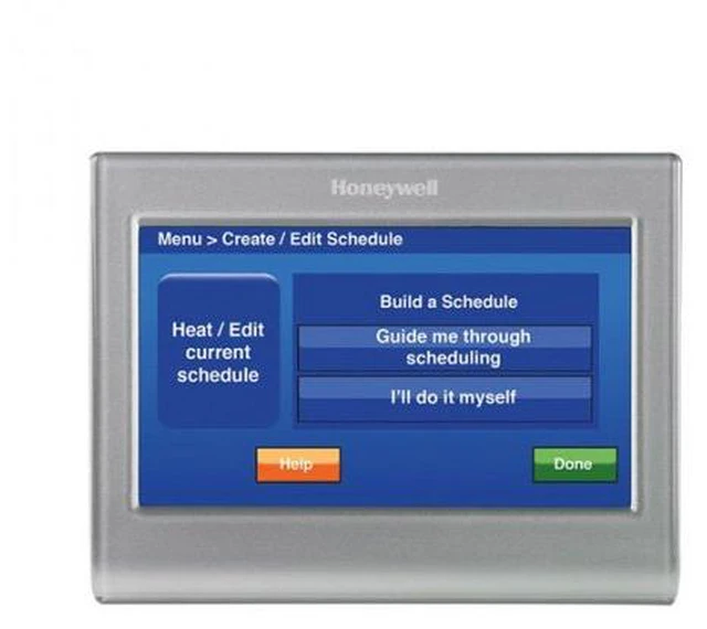 Alt view image 4 of 4 - Honeywell TH9320WF5003 WiFi 9000 Color Touchscreen Thermostat, Works with Alexa, Needs 'C' Wire