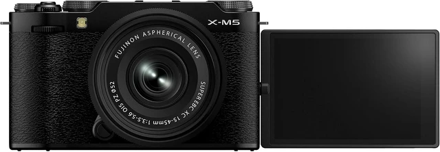 Alt view image 10 of 13 - Fujifilm X-M5 Mirrorless Camera with XC 15-45mm f/3.5-5.6 OIS PZ Lens, Black