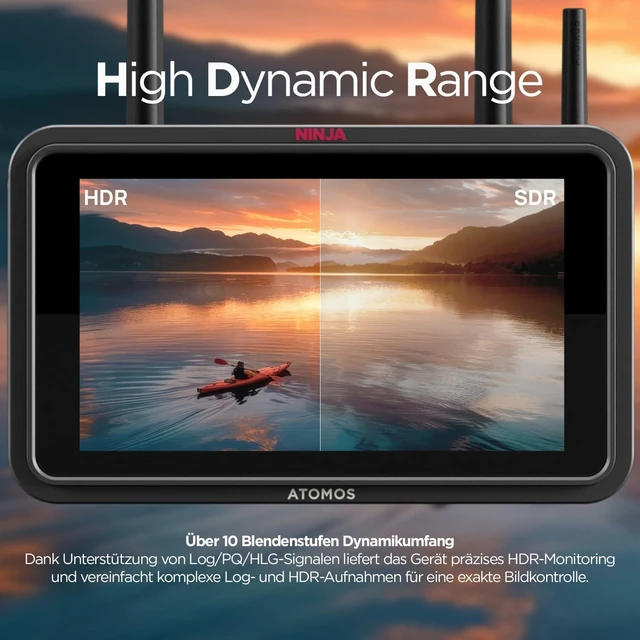 Alt view image 19 of 20 - Atomos Ninja RAW: ProRes/ProRes RAW monitor-recorder with camera control for HDMI & mirrorless cameras