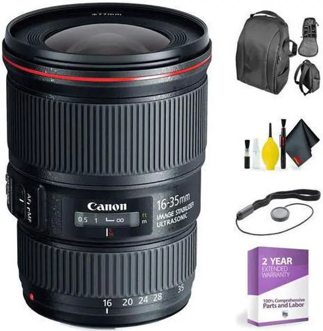 Main image of Canon? EF 16-35mm f/4L IS USM Lens + Deluxe Lens Cleaning Kit (International Model)