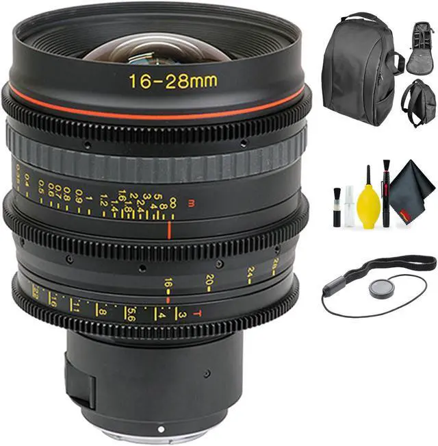 Main image of Tokina Cinema 16-28mm T3.0 with Sony-E Mount + Deluxe Lens Cleaning Kit
