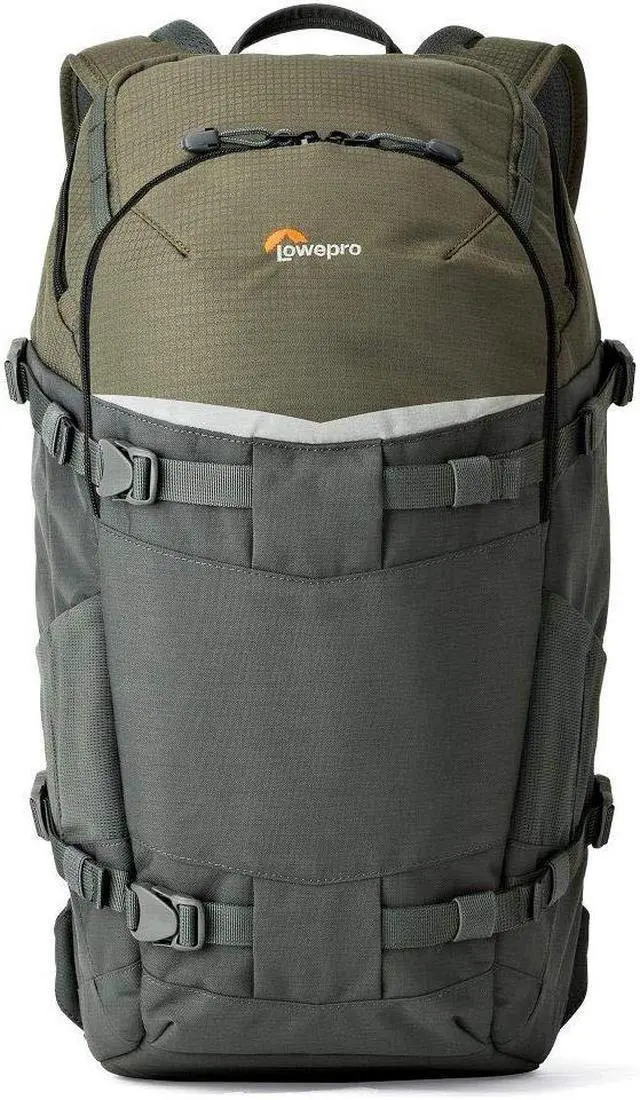 Main image of Lowepro Flipside Trek BP 350 AW Backpack, Gray/Dark Green #LP37015
