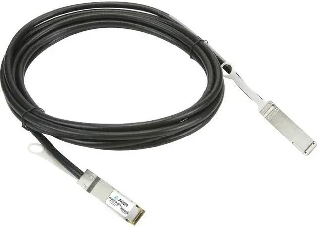 Alt view image 4 of 5 - Axiom CAB-Q-Q-3M-AX 40Gbase-Cr4 Direct Attach Cable - Qsfp+ (M) To Qsfp+ (M) - 10 Ft - Twinaxial - Passive