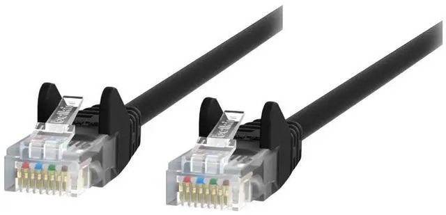 Main image of BELKIN INTERNATIONAL INC A3L980BT05MBLKS CABLE,CAT6,UTP,RJ45M/M,5M,BLK,PATCH,SNAGLESS