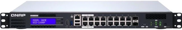 Alt view image 6 of 8 - QNAP QGD-1600P-4G Ethernet Switch QGD1600P4GUS