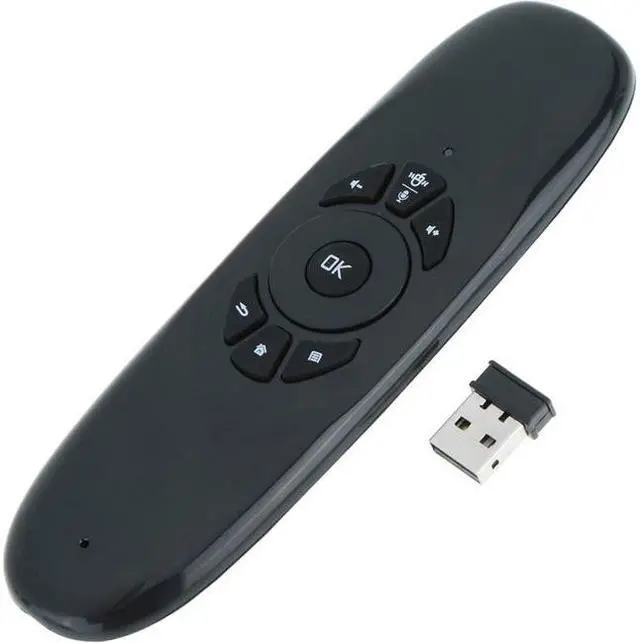 Alt view image 2 of 3 - 4XEM XSVC120 4XEM Xstreamview Air Mouse with Gyroscope,Qwerty Keyboard for Andriod, iOS, Windows - Wireless Connectivity - Compatible with Computer, Smart TV - QWERTY Keys Layout