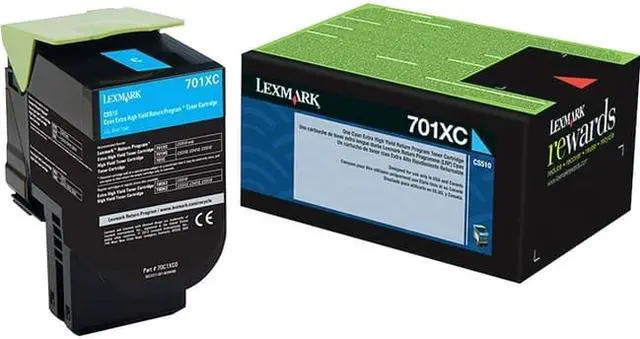 Alt view image 4 of 6 - LEXMARK LEX70C1XC0 LEXMARK BR CS510DE - 1-XHI RTN PROG CYAN