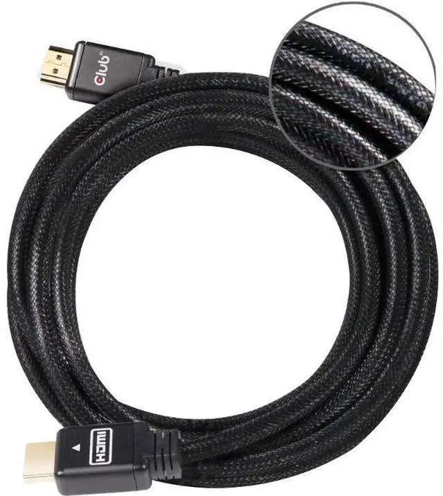 Alt view image 3 of 10 - Club 3D Cac-2313 Hdmi Audio/Video Cable With Ethernet
