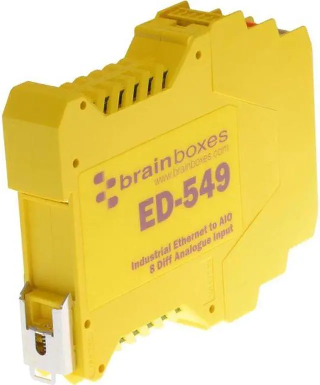 Alt view image 3 of 15 - Brainboxes Ethernet to Analogue 8 Inputs