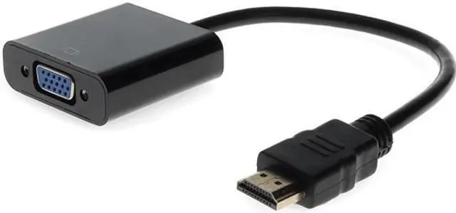 Alt view image 14 of 17 - HDMI to VGA Active Adapter Converter Cable - Male to Female