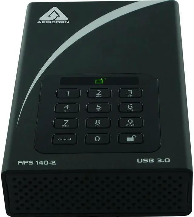 Alt view image 10 of 11 - APRICORN MASS STORAGE ADT-3PL256F-8000 8TB AEGIS FIPS VALIDATED