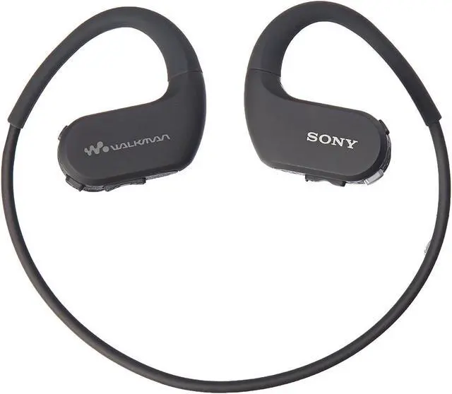 Alt view image 5 of 20 - Sony NWWS413BM 4GB Sports Wearable MP3 Player (Black)
