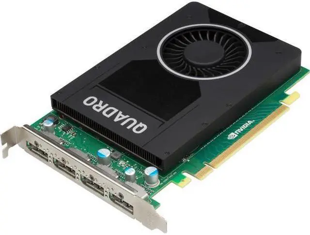 Alt view image 2 of 2 - HP P8Y48A Nvidia Quadro M2000 - Graphics Card - Quadro M2000 - 4 Gb Gddr5 - Pcie 3.0 X16 - 4 X Displayport - For Proliant Ml110 Gen9, Ml110 Gen9 Base, Ml110 Gen9 Entry