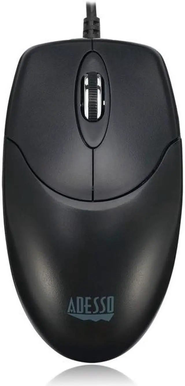 Alt view image 19 of 20 - ADESSO iMouseM6 Black 3 Buttons 1 x Wheel USB Wired Optical Mouse