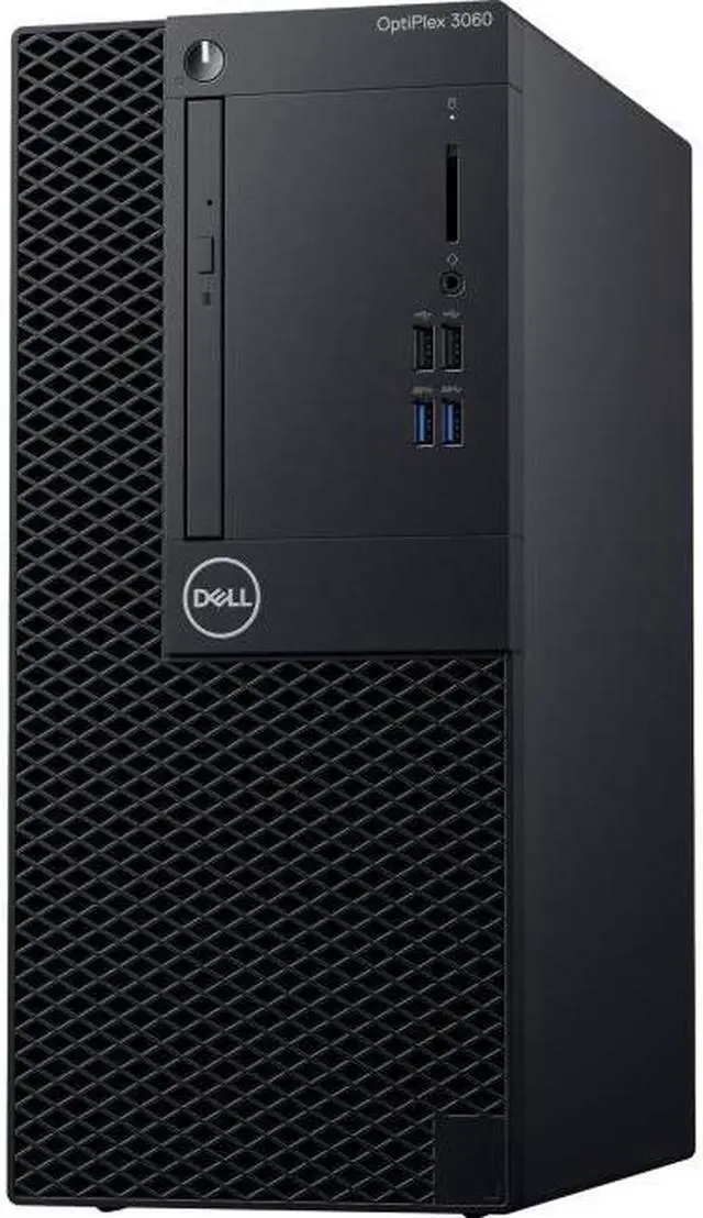 Alt view image 3 of 7 - Dell OptiPlex 3000 3060 Desktop Computer - Intel Core i5 (8th Gen) i5-8500 3 GHz - 8 GB DDR4 SDRAM - 1 TB HDD - Windows 10 Pro 64-bit (English/French/Spanish) - Mini-tower