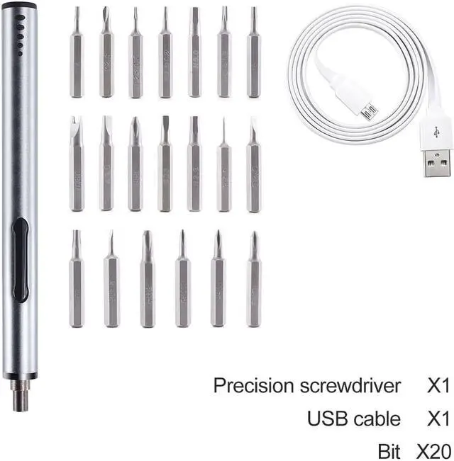 Alt view image 2 of 4 - Pro Mini Cordless Small Electric Screwdriver For Phone Xbox RC Toys Camera Precise Repair Tool
