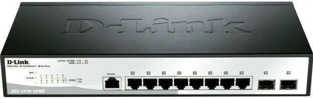 Alt view image 5 of 17 - D-Link DGS-1210-10/ME Ethernet Switch