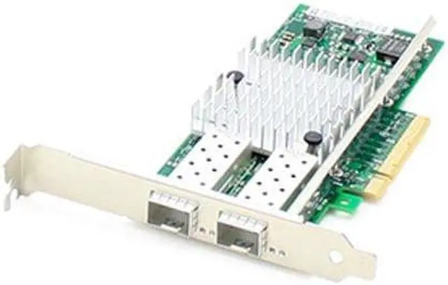 Alt view image 3 of 3 - DUAL QSFP+ PCIE X8 NIC INTEL COMPAT