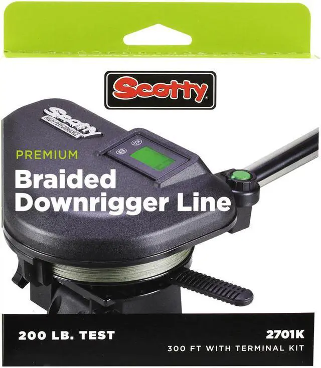 Alt view image 5 of 9 - SCOTTY POWER BRAID DOWNRIGGER LINE 200LB TEST 200 FT