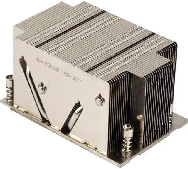 Alt view image 2 of 4 - Supermicro FN SNK-P0063P H11 AMD EPYC 7000 Series CPU Heat Sink Socket SP3