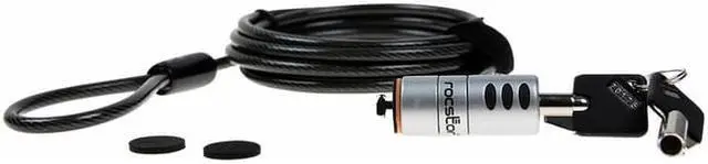 Alt view image 3 of 6 - Rocstor Rocbolt Portable Security Cable With Key Lock And (2) Keys