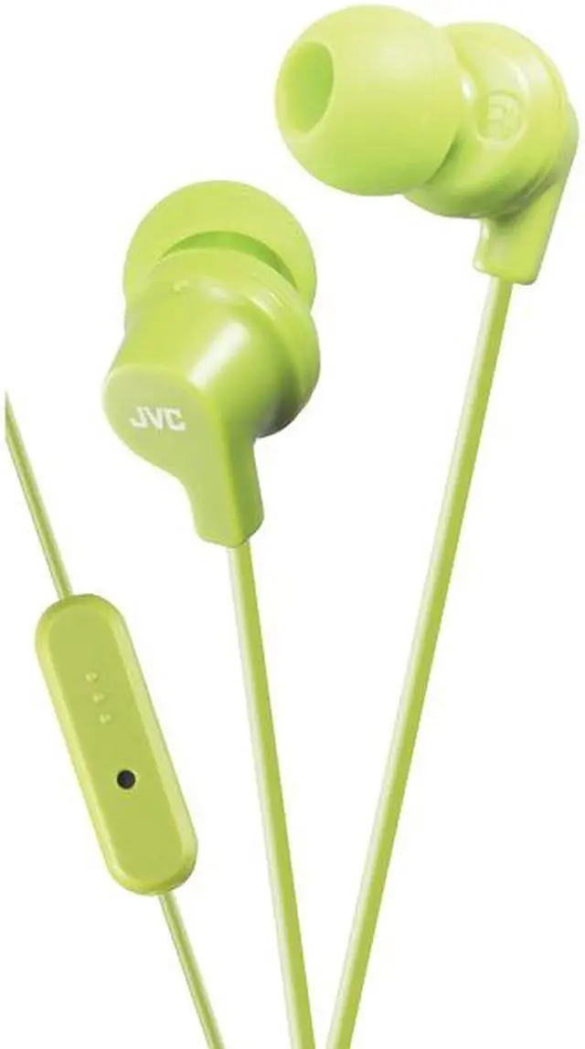 Main image of JVC In Ear Headphones HA-FR15 - Stereo - Green - Mini-phone - Wired - 8 Hz - 23 kHz - Gold Plated - Earbud - Binaural - In-ear - 3.94 ft Cable