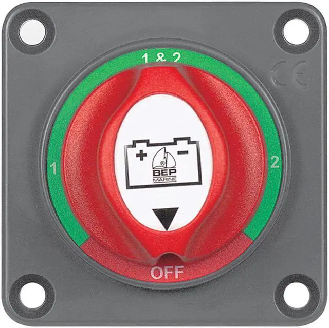 Alt view image 6 of 6 - Bep Panel-Mounted Battery Mini Selector Switch